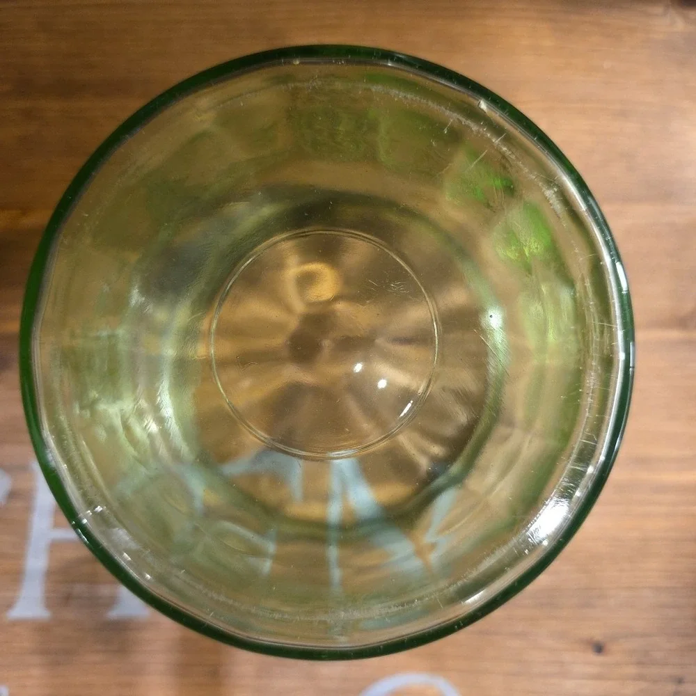 Uranium Depression‎ Glass Cookie Jar Canister Cameo Ballerina 6